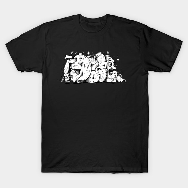 the big foot Graffiti T-Shirt by doser